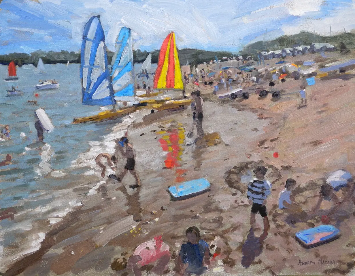 Andrew Macara - the snorkellers, abersoch